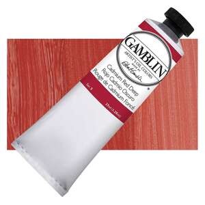 Gamblin Artist Grade Yağlı Boya 37Ml Seri 5 Cadmium Red Deep - 1