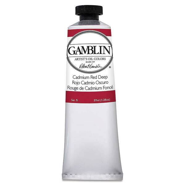 Gamblin Artist Grade Yağlı Boya 37Ml Seri 5 Cadmium Red Deep - 3