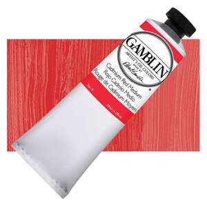 Gamblin - Gamblin Artist Grade Yağlı Boya 37Ml Seri 5 Cadmium Red Medium
