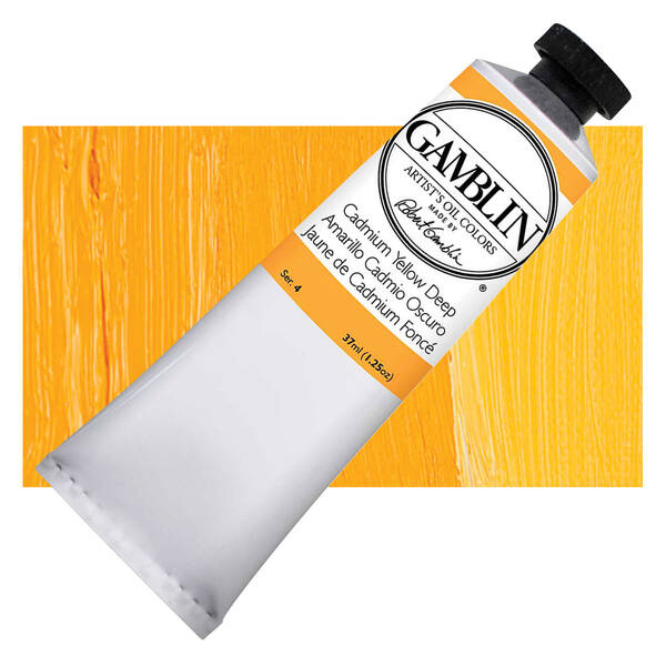 Gamblin Artist Grade Yağlı Boya 37Ml Seri 4 Cadmium Yellow Deep - 1