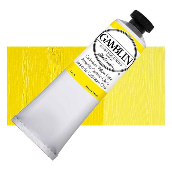 Gamblin Artist Grade Yağlı Boya 37Ml Seri 4 Cadmium Yellow Light - 1