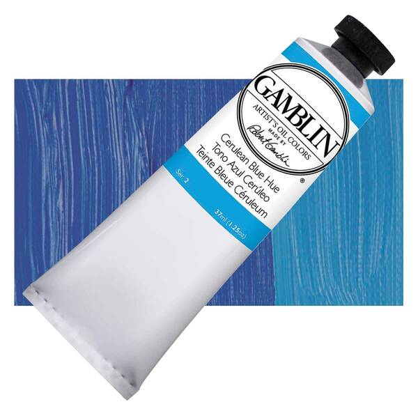 Gamblin Artist Grade Yağlı Boya 37Ml Seri 2 Cerulean Blue Hue - 1