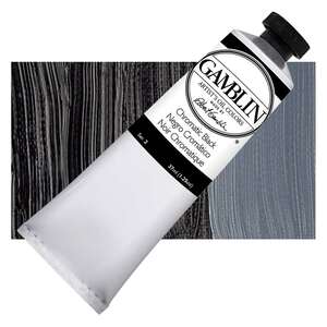 Gamblin - Gamblin Artist Grade Yağlı Boya 37Ml Seri 2 Chromatic Black