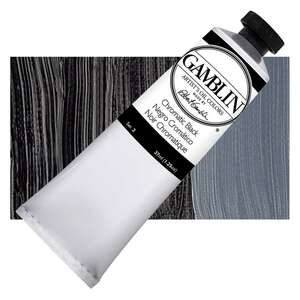 Gamblin Artist Grade Yağlı Boya 37Ml Seri 2 Chromatic Black - 1