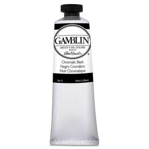 Gamblin Artist Grade Yağlı Boya 37Ml Seri 2 Chromatic Black - 3