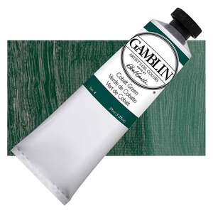 Gamblin Artist Grade Yağlı Boya 37Ml Seri 4 Cobalt Green - 1