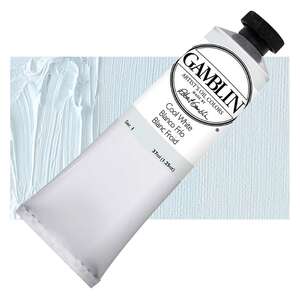 Gamblin - Gamblin Artist Grade Yağlı Boya 37Ml Seri 1 Cool White
