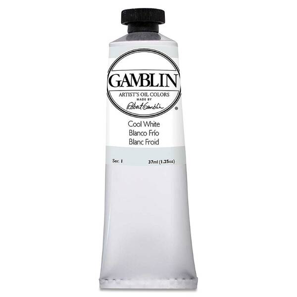 Gamblin Artist Grade Yağlı Boya 37Ml Seri 1 Cool White - 3