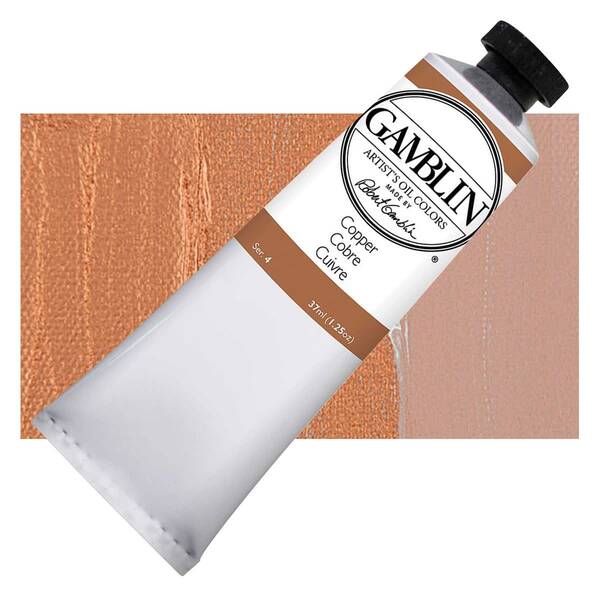 Gamblin Artist Grade Yağlı Boya 37Ml Seri 4 Copper - 1