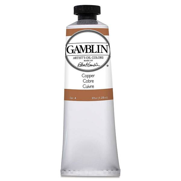 Gamblin Artist Grade Yağlı Boya 37Ml Seri 4 Copper - 3