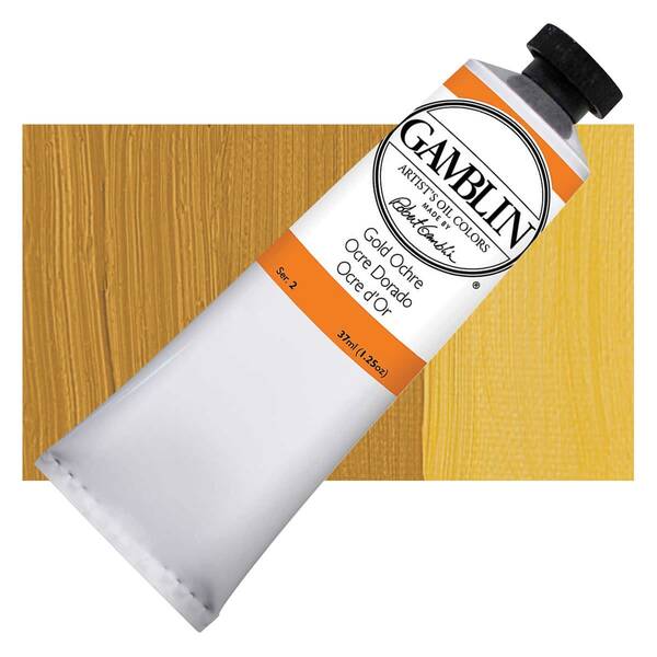 Gamblin Artist Grade Yağlı Boya 37Ml Seri 2 Gold Ochre - 1