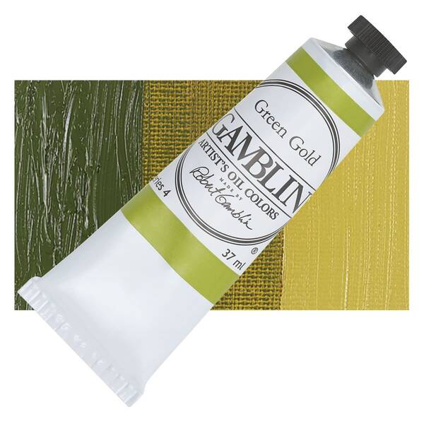 Gamblin Artist Grade Yağlı Boya 37Ml Seri 4 Green Gold - 1