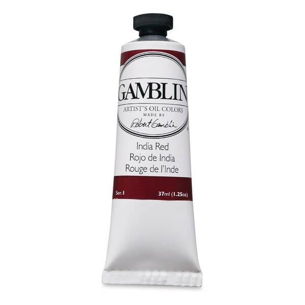 Gamblin Artist Grade Yağlı Boya 37Ml Seri 1 Indian Red - 3