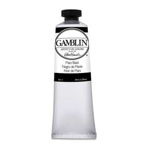 Gamblin Artist Grade Yağlı Boya 37Ml Seri 1 Mars Black - 3