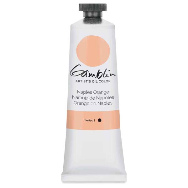 Gamblin Artist Grade Yağlı Boya 37Ml Seri 2 Naples Orange - 3