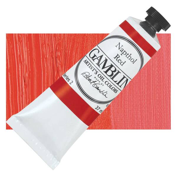 Gamblin Artist Grade Yağlı Boya 37Ml Seri 2 Napthol Red - 1