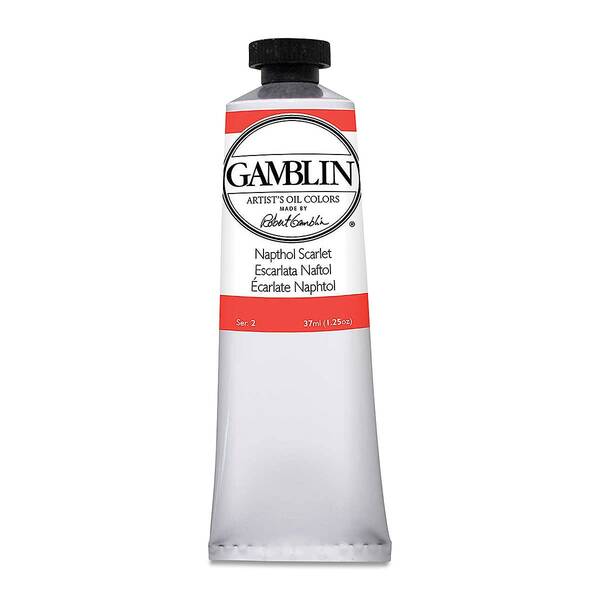 Gamblin Artist Grade Yağlı Boya 37Ml Seri 2 Napthol Scarlet - 3