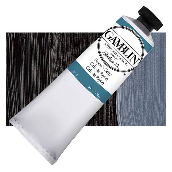Gamblin Artist Grade Yağlı Boya 37Ml Seri 2 Payne's Grey - 1