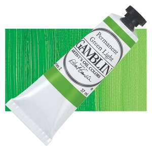 Gamblin Artist Grade Yağlı Boya 37Ml Seri 2 Permanent Green Light - 1