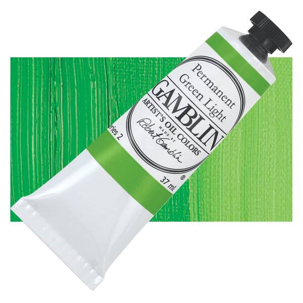 Gamblin Artist Grade Yağlı Boya 37Ml Seri 2 Permanent Green Light - 1