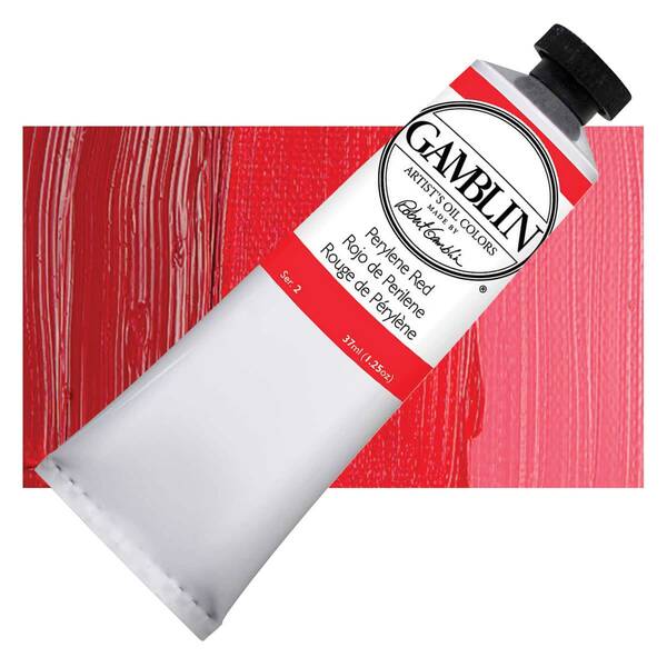 Gamblin Artist Grade Yağlı Boya 37Ml Seri 3 Perylene Red - 1