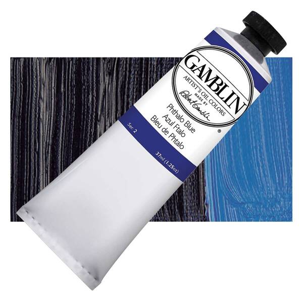 Gamblin Artist Grade Yağlı Boya 37Ml Seri 2 Phthalo Blue - 1