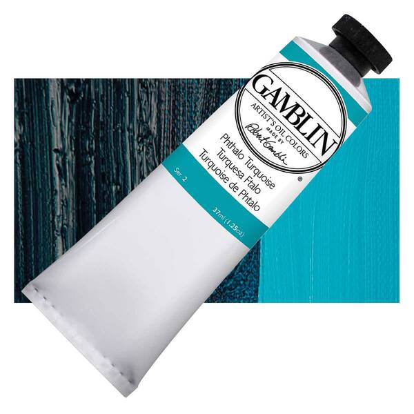 Gamblin Artist Grade Yağlı Boya 37Ml Seri 2 Phthalo Turquoise - 1