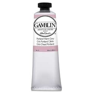 Gamblin Artist Grade Yağlı Boya 37Ml Seri 2 Portland Warm Grey - 3