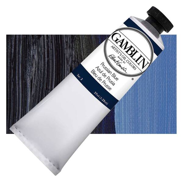 Gamblin Artist Grade Yağlı Boya 37Ml Seri 2 Prussian Blue - 1