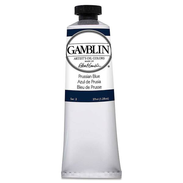 Gamblin Artist Grade Yağlı Boya 37Ml Seri 2 Prussian Blue - 3