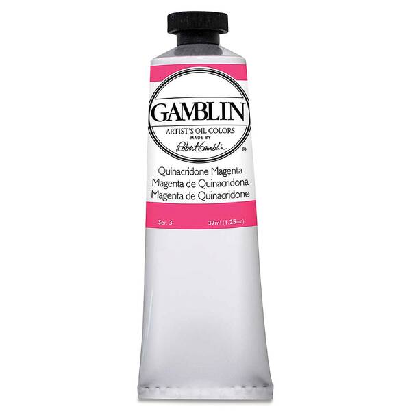 Gamblin Artist Grade Yağlı Boya 37Ml Seri 3 Quinacridone Magenta - 3