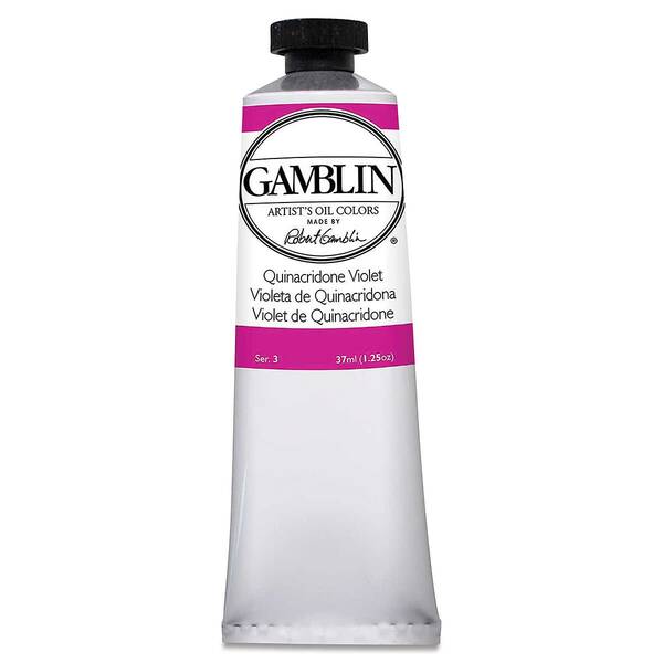 Gamblin Artist Grade Yağlı Boya 37Ml Seri 3 Quinacridone Violet - 3