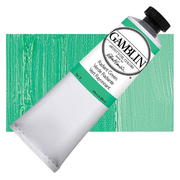 Gamblin Artist Grade Yağlı Boya 37Ml Seri 2 Radiant Green - 1