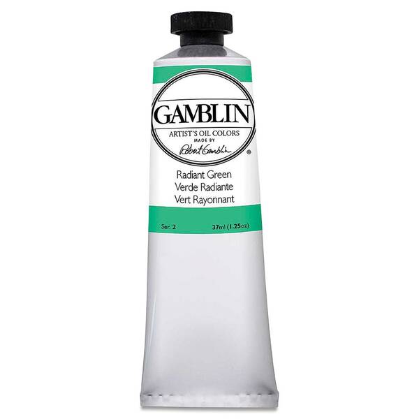 Gamblin Artist Grade Yağlı Boya 37Ml Seri 2 Radiant Green - 3