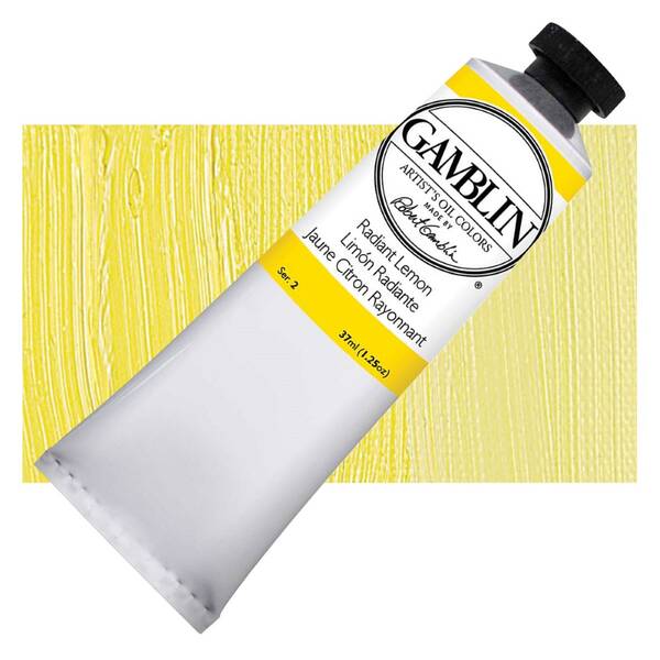 Gamblin Artist Grade Yağlı Boya 37Ml Seri 2 Radiant Lemon - 1