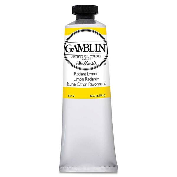Gamblin Artist Grade Yağlı Boya 37Ml Seri 2 Radiant Lemon - 3