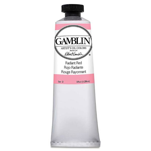 Gamblin Artist Grade Yağlı Boya 37Ml Seri 2 Radiant Red - 3