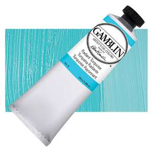 Gamblin Artist Grade Yağlı Boya 37Ml Seri 2 Radiant Turquoise - Thumbnail
