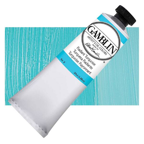 Gamblin Artist Grade Yağlı Boya 37Ml Seri 2 Radiant Turquoise