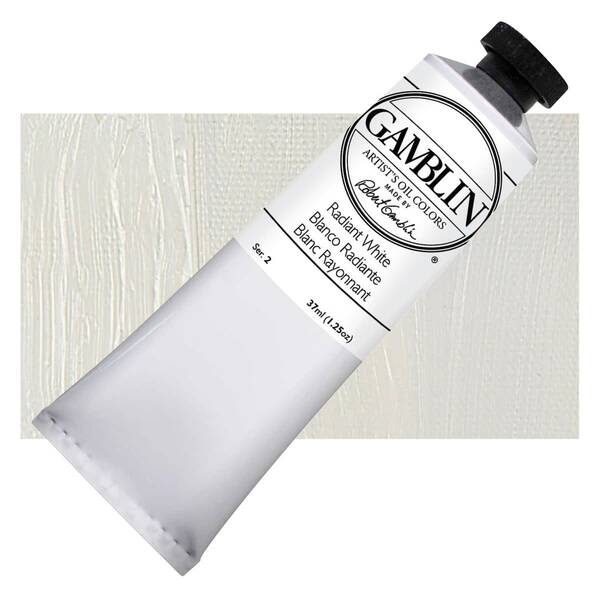 Gamblin Artist Grade Yağlı Boya 37Ml Seri 2 Radiant White - 1