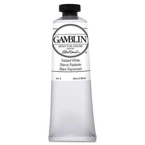 Gamblin Artist Grade Yağlı Boya 37Ml Seri 2 Radiant White - 3