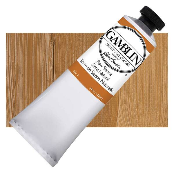 Gamblin Artist Grade Yağlı Boya 37Ml Seri 1 Raw Sienna - 1