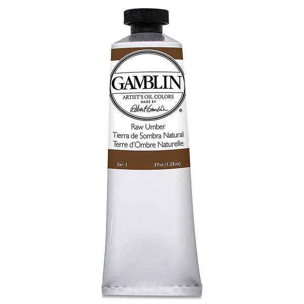 Gamblin Artist Grade Yağlı Boya 37Ml Seri 1 Raw Umber - 3