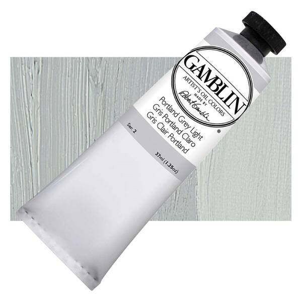 Gamblin Artist Grade Yağlı Boya 37Ml Seri 2 Portland Grey Light - 1