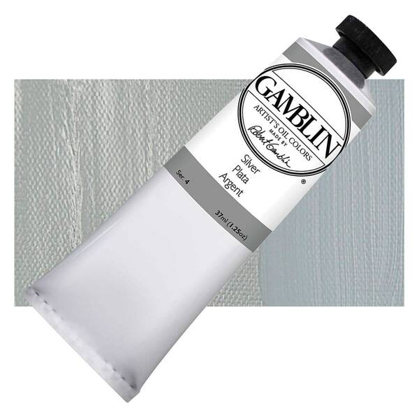 Gamblin Artist Grade Yağlı Boya 37Ml Seri 4 Silver - 1