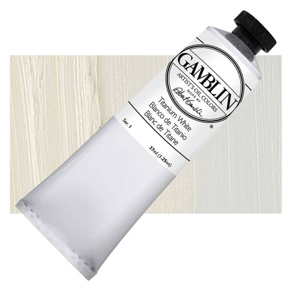 Gamblin Artist Grade Yağlı Boya 37Ml Seri 1 Titanium White - 1