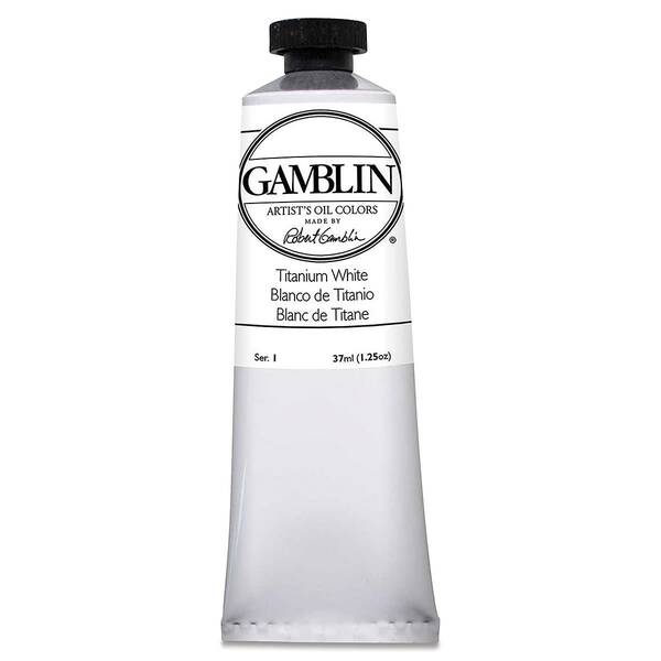 Gamblin Artist Grade Yağlı Boya 37Ml Seri 1 Titanium White - 3