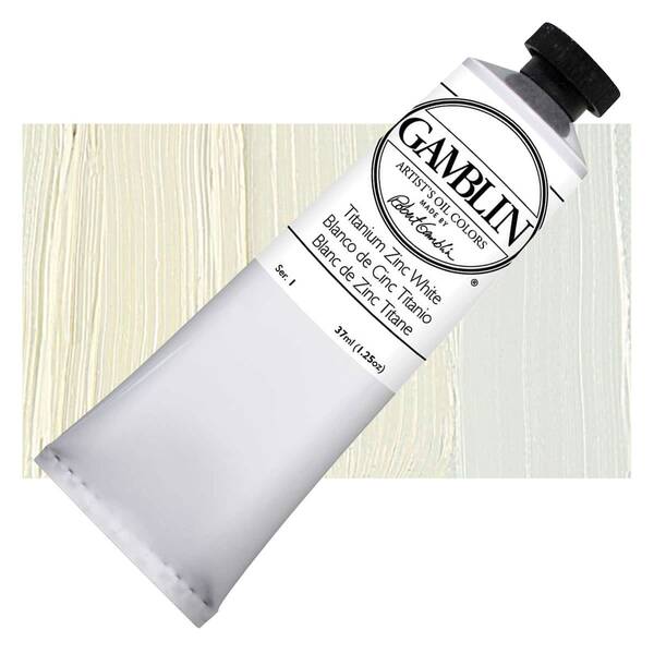 Gamblin Artist Grade Yağlı Boya 37Ml Seri 1 Titanium-Zinc White - 1