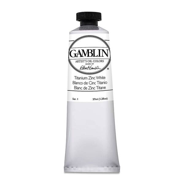 Gamblin Artist Grade Yağlı Boya 37Ml Seri 1 Titanium-Zinc White - 3