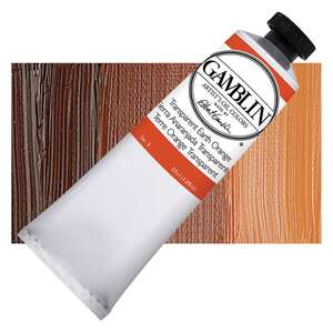 Gamblin Artist Grade Yağlı Boya 37Ml Seri 3 Transparent Earth Orange - 1